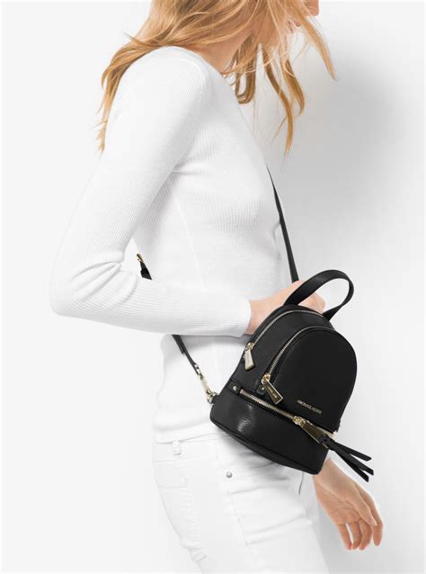 Michael Kors mini leather backpack